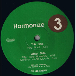 Harmonize Harmonize 3 VINYL 12" USED