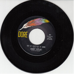 Jimmy Taylor (17) Out Of Sight-Out Of Mind USED VINYL 7INCH 45 RPM SINGLE