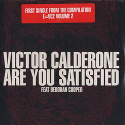 Victor Calderone / Deborah Cooper Are You Satisfied VINYL 12" USED