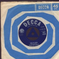 David Whitfield / The Roland Shaw Orchestra This Is Lucia USED VINYL 7INCH 45 RPM SINGLE MONO
