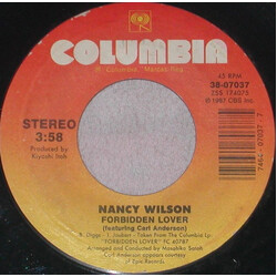 Nancy Wilson / Carl Anderson Forbidden Lover USED VINYL 7INCH SINGLE STYRENE STEREO