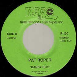 Pat Roper Danny Boy / Ireland's 32 Vinyl 7" USED