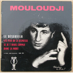 Mouloudji Le Déserteur USED VINYL 7INCH EP