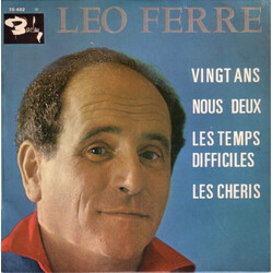 Léo Ferré Vingt Ans USED VINYL 7INCH 45 RPM EP