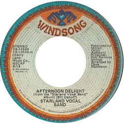 Starland Vocal Band Afternoon Delight USED VINYL 7INCH 45 RPM SINGLE STEREO