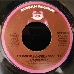 Valerie Harp A Wounded Blackbird Can't Fly USED VINYL 7INCH 45 RPM SINGLE PROMO