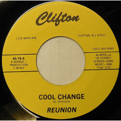 Reunion (5) Cool Change USED VINYL 7INCH 45 RPM SINGLE