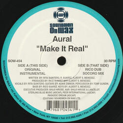 Aural Make It Real USED VINYL 12INCH 33 S RPM
