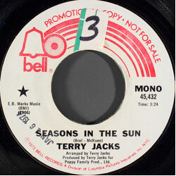 Terry Jacks Seasons In The Sun USED VINYL 7INCH 45 RPM PROMO STYRENE STEREO MONO