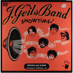 The J. Geils Band Showtime! Vinyl LP USED