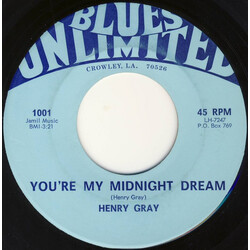 Henry Gray You're My Midnight Dream / I'm A Lucky Lucky Man USED VINYL 7INCH 45 RPM SINGLE