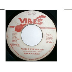 Major Mackerel Needle Eye Punash USED VINYL 7INCH 45 RPM SINGLE