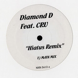 Diamond D Hiatus (Remix) USED VINYL 12INCH 33 S RPM SINGLE