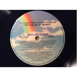 Various "The Color Of Money" - The Original Motion Picture Soundtrack Vinyl LP USED