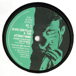 Elvis Costello & The Attractions Good Year For The Roses USED VINYL 7INCH 45 RPM SINGLE