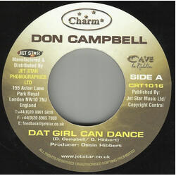 Don Campbell Dat Girl Can Dance Vinyl 7" USED