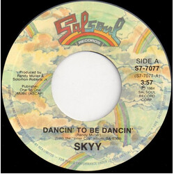 Skyy Dancin' To Be Dancin' USED VINYL 7INCH 45 RPM SINGLE STEREO