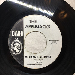 The Applejacks (2) Mexican Hat Twist / Cherry Valley USED VINYL 7INCH 45 RPM PROMO