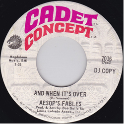 Aesop's Fables And When It's Over / What Is Love Vinyl 7" USED