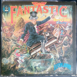 Elton John Captain Fantastic And The Brown Dirt Cowboy Vinyl LP USED
