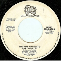 The Marketts City Nights USED VINYL 7INCH 45 RPM PROMO STEREO MONO