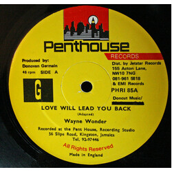 Wayne Wonder / Twiggy Love Will Lead You Back / I'll Be There USED VINYL 12INCH