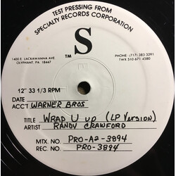 Randy Crawford Wrap U Up Vinyl 12" USED