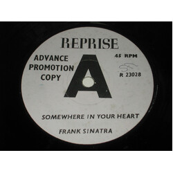 Frank Sinatra Somewhere In Your Heart USED VINYL 7INCH 45 RPM PROMO
