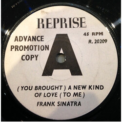 Frank Sinatra (You Brought) A New Kind Of Love (To Me) USED VINYL 7INCH 45 RPM SINGLE PROMO