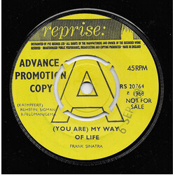 Frank Sinatra (You Are) My Way Of Life USED VINYL 7INCH 45 RPM SINGLE PROMO