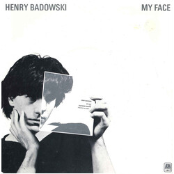 Henry Badowski My Face USED VINYL 7INCH 45 RPM