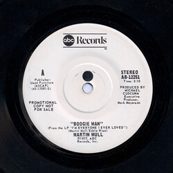 Martin Mull Boogie Man USED VINYL 7INCH 45 RPM PROMO