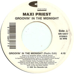 Maxi Priest Groovin' In The Midnight USED VINYL 7INCH 45 RPM