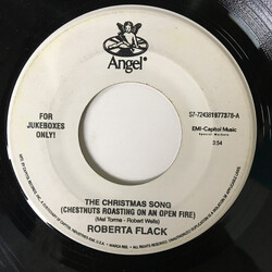 Roberta Flack The Christmas Song (Chestnuts Roasting On An Open Fire) / 25th Of Last December USED VINYL 7INCH 45 RPM JUKEBOX