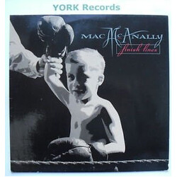 Mac McAnally Finish Lines Vinyl LP USED