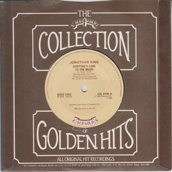 Jonathan King Everyone's Gone To The Moon / Summer's Coming USED VINYL 7INCH 45 RPM REISSUE