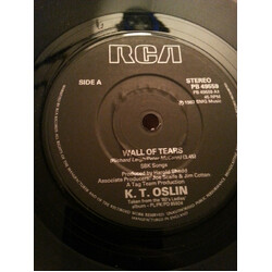 K.T. Oslin Wall Of Tears USED VINYL 7INCH 45 RPM SINGLE