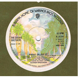 The Doobie Brothers Pursuit On 53rd St. USED VINYL 7INCH 45 RPM