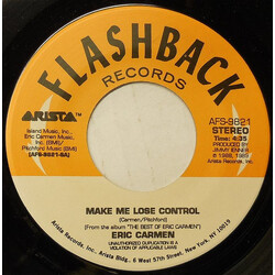 Eric Carmen Make Me Lose Control / That's Rock 'N Roll USED VINYL 7INCH 45 RPM SINGLE REISSUE STEREO