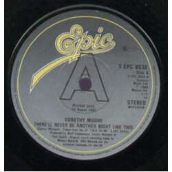 Dorothy Moore There'll Never Be Another Night Like This USED VINYL 7INCH SINGLE PROMO