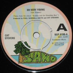 Cat Stevens Oh Very Young USED VINYL 7INCH PROMO