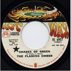 Flaming Ember Shades Of Green USED VINYL 7INCH 45 RPM PROMO STYRENE