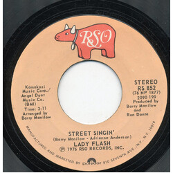 Lady Flash (2) Street Singin' USED VINYL 7INCH 45 RPM STYRENE