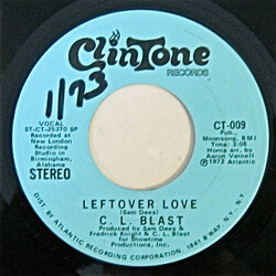 C.L. Blast Leftover Love USED VINYL 7INCH 45 RPM STEREO MONO PROMO