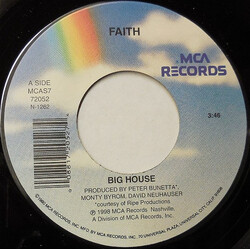 Big House (3) Faith Vinyl 7" USED