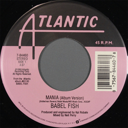 Babel Fish (2) Mania Vinyl 7" USED