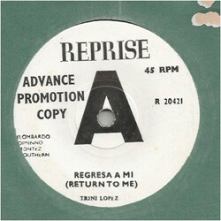 Trini Lopez Regresa A Mi USED VINYL 7INCH 45 RPM SINGLE PROMO