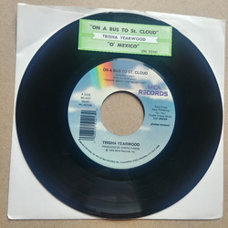 Trisha Yearwood On A Bus To ST. Cloud Vinyl 7" USED
