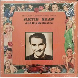 Artie Shaw And His Orchestra The Great American Dance Bands: Artie Shaw, 1938 - 1939 Vinyl LP USED
