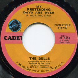 The Dells My Pretending Days Are Over USED VINYL 7INCH 45 RPM